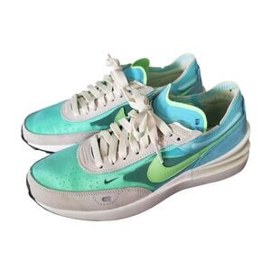 Nike Shoes Waffle One Bleached Aqua &Lime Glow 2021 Women’s 7 Gray Saude Sneaker